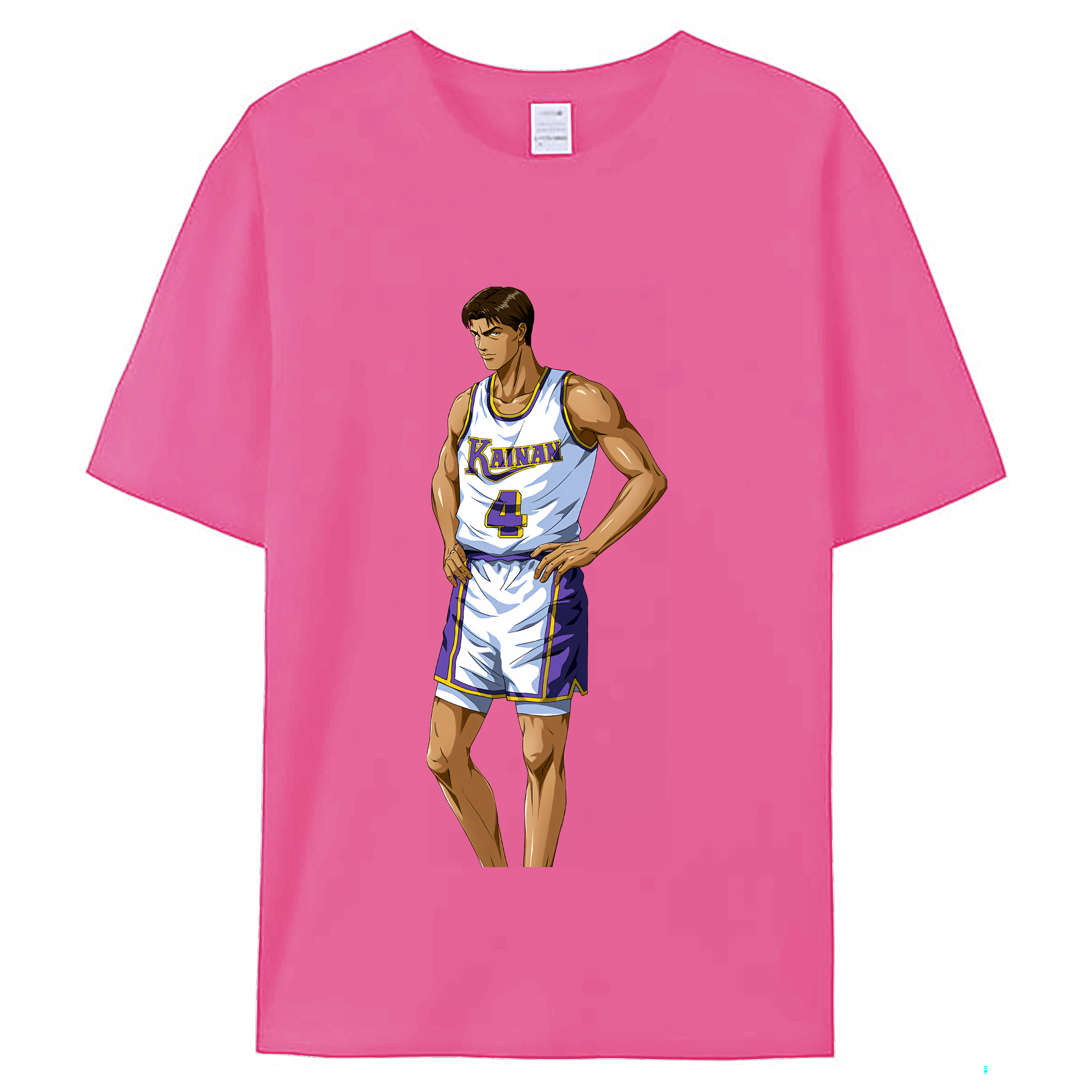 （画像用） SLAM DUNK／スラムダンク レディースカジュアルプリントTシャツ（綿100％）